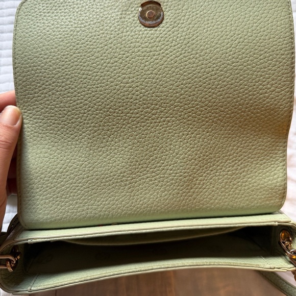 Tory Burch Crossbody Bag, One Size, Mint and Gold - Picture 6 of 9